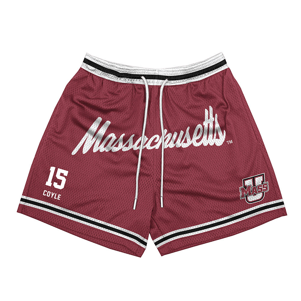 UMass - NCAA Men's Lacrosse : Brendan Coyle - Shorts-0