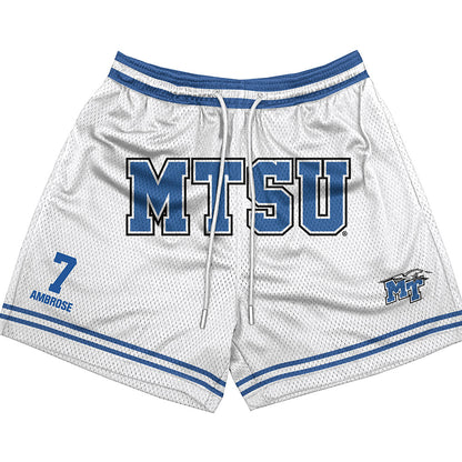 MTSU - NCAA Men's Basketball : Charvez Ambrose - Shorts-0
