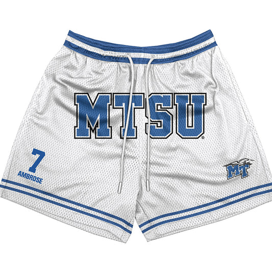 MTSU - NCAA Men's Basketball : Charvez Ambrose - Shorts-0