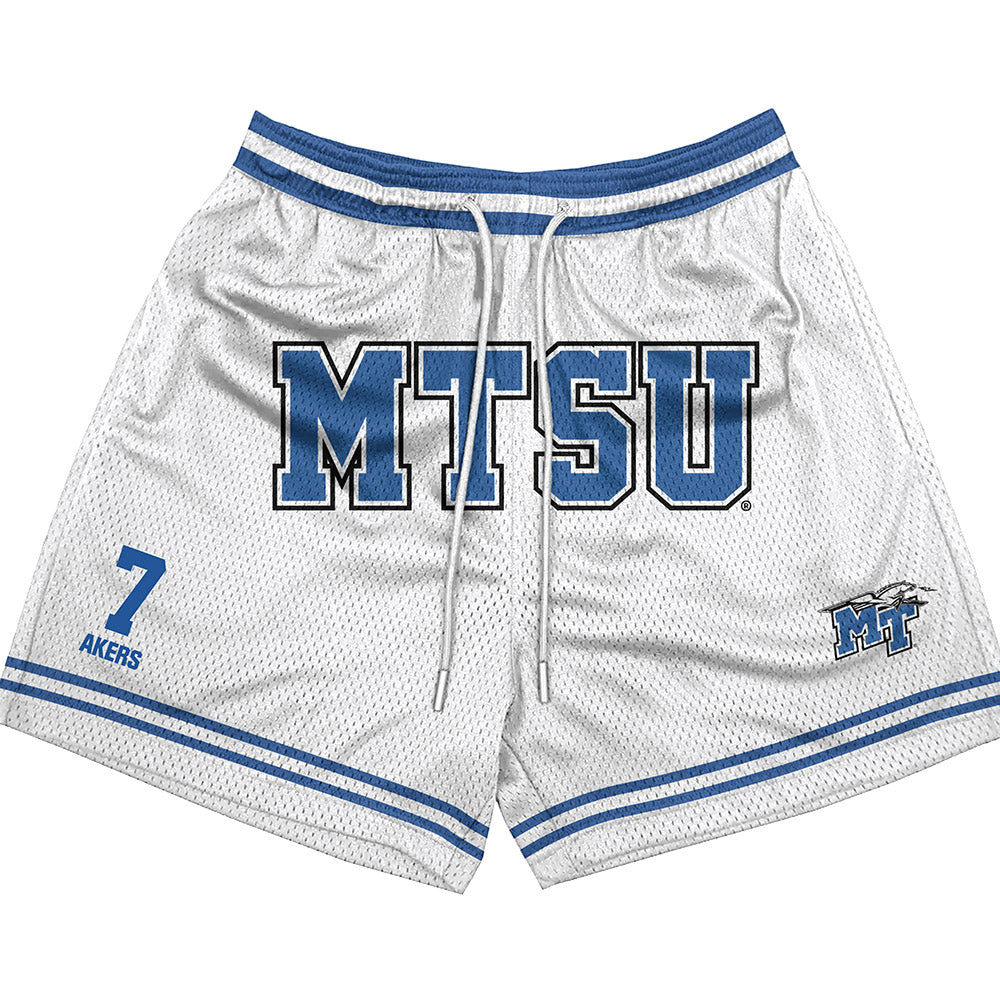 MTSU - NCAA Baseball : Layne Akers - Shorts