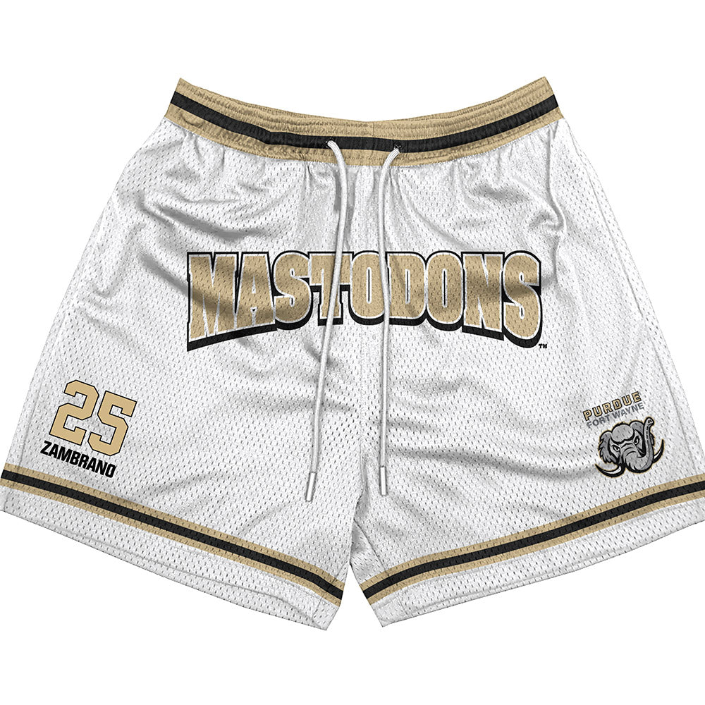 PFW - NCAA Men's Soccer : Julian Zambrano - Shorts-0