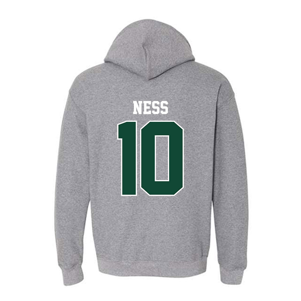 Portland State - NCAA Men's Basketball : Colt Ness - Classic Shersey Hooded Sweatshirt-1
