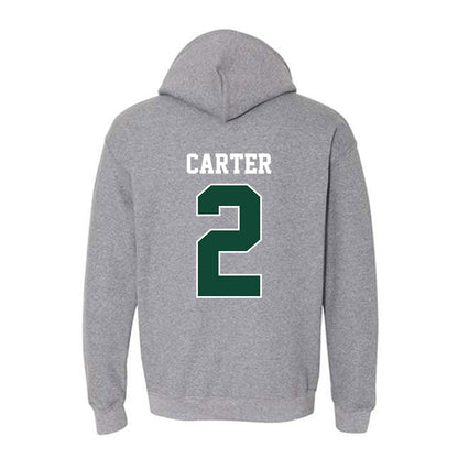 Portland State - NCAA Women's Basketball : Jamia Carter - Classic Shersey Hooded Sweatshirt-1
