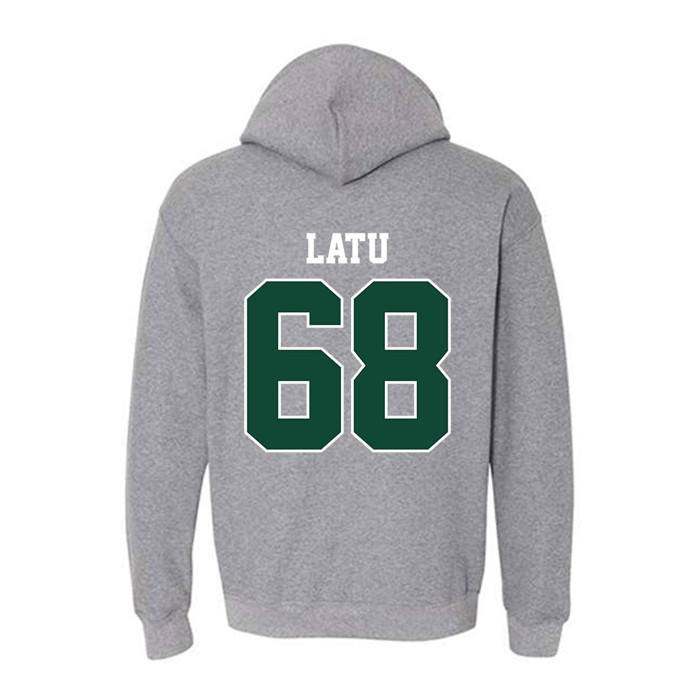 Portland State - NCAA Football : Semisi Latu - Classic Shersey Hooded Sweatshirt-1