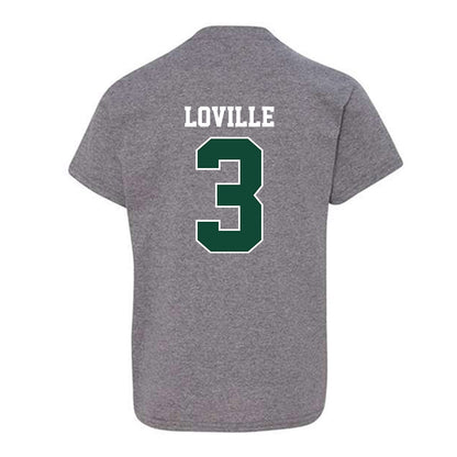 Portland State - NCAA Football : Terence Loville - Classic Shersey Youth T-Shirt-1