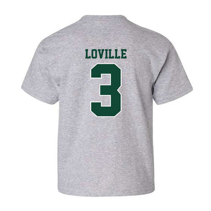 Portland State - NCAA Football : Terence Loville - Classic Shersey Youth T-Shirt-1