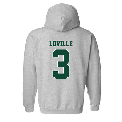 Portland State - NCAA Football : Terence Loville - Classic Shersey Hooded Sweatshirt-1