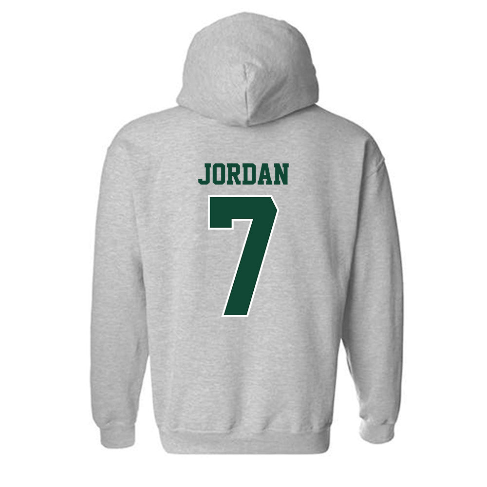 Portland State - NCAA Football : CJ Jordan - Classic Shersey Hooded Sweatshirt-1