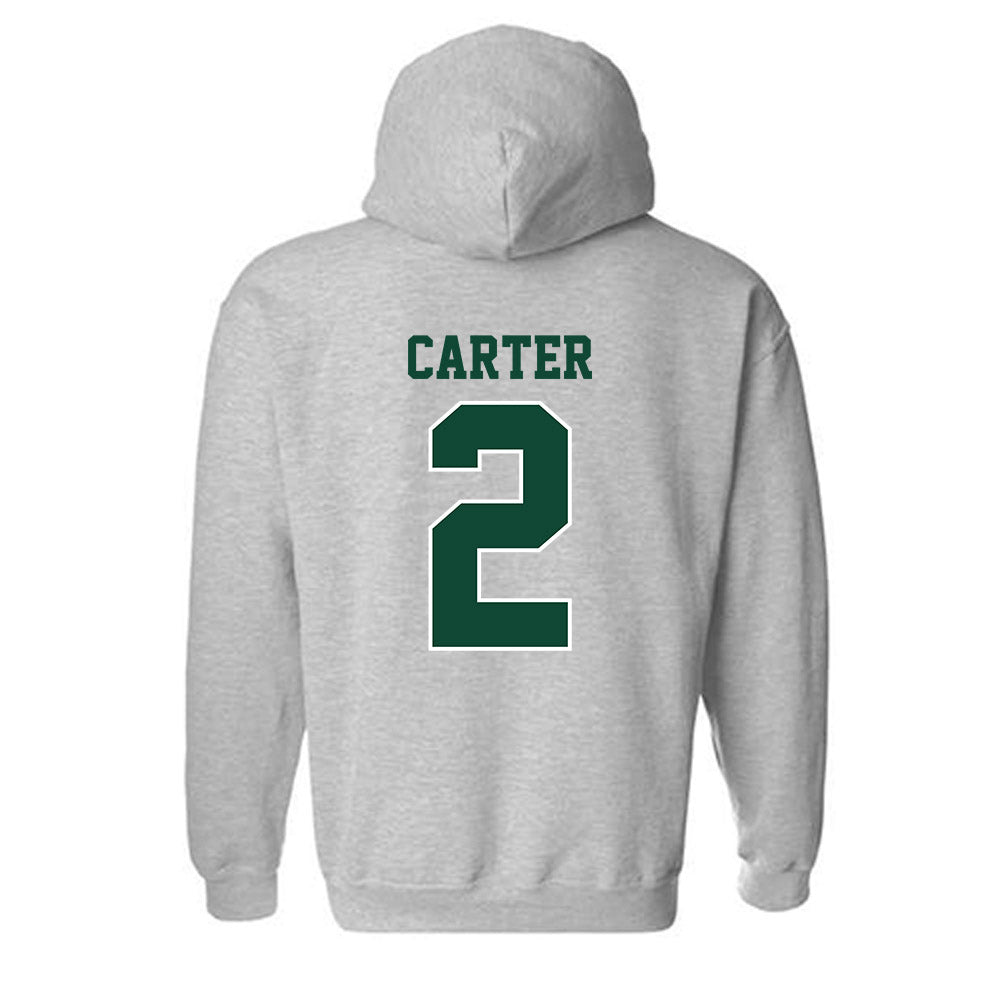 Portland State - NCAA Women's Basketball : Jamia Carter - Classic Shersey Hooded Sweatshirt-1