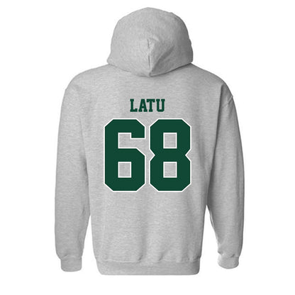 Portland State - NCAA Football : Semisi Latu - Classic Shersey Hooded Sweatshirt-1
