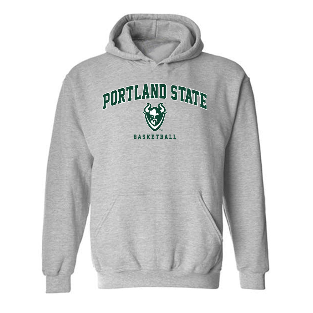 Portland State - NCAA Men's Basketball : Cole Farrell - Classic Shersey Hooded Sweatshirt