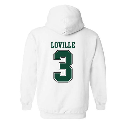 Portland State - NCAA Football : Terence Loville - Classic Shersey Hooded Sweatshirt-1