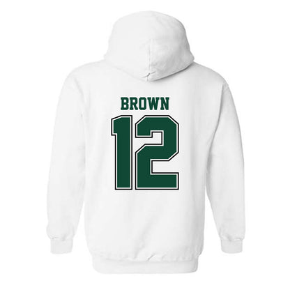 Portland State - NCAA Women's Basketball : Kyleigh Brown - Classic Shersey Hooded Sweatshirt-1