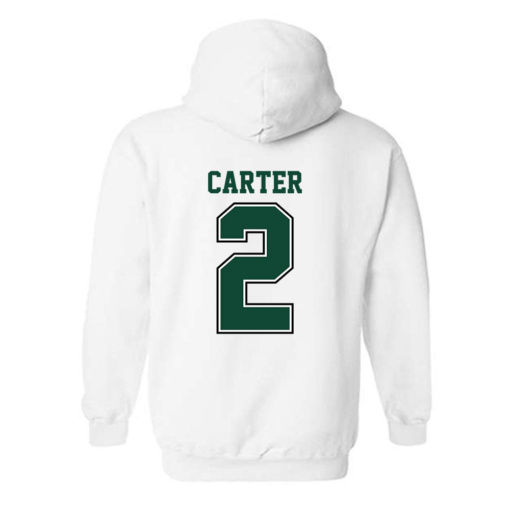 Portland State - NCAA Women's Basketball : Jamia Carter - Classic Shersey Hooded Sweatshirt-1