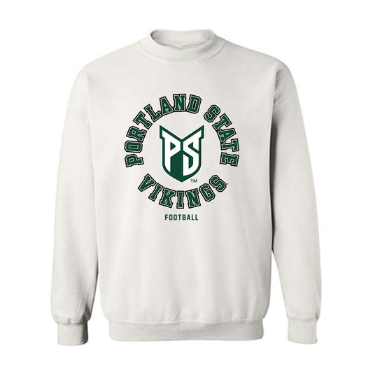Portland State - NCAA Football : Cru Newman - Classic Shersey Crewneck Sweatshirt-0