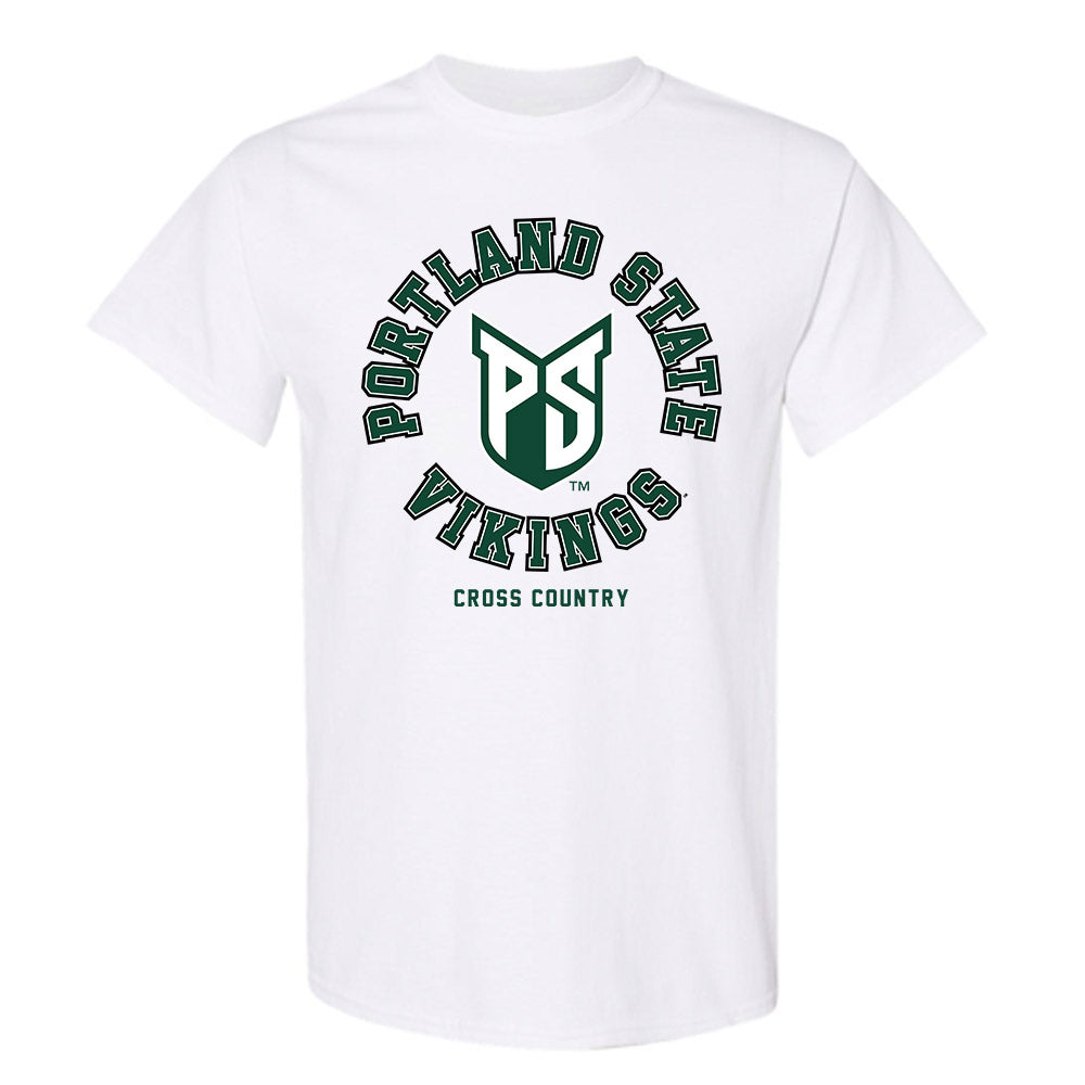 Portland State - NCAA Men's Cross Country : Mika Sarver Huber - Classic Shersey T-Shirt-0