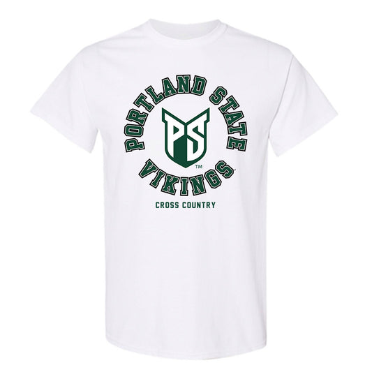 Portland State - NCAA Men's Cross Country : Mika Sarver Huber - Classic Shersey T-Shirt-0