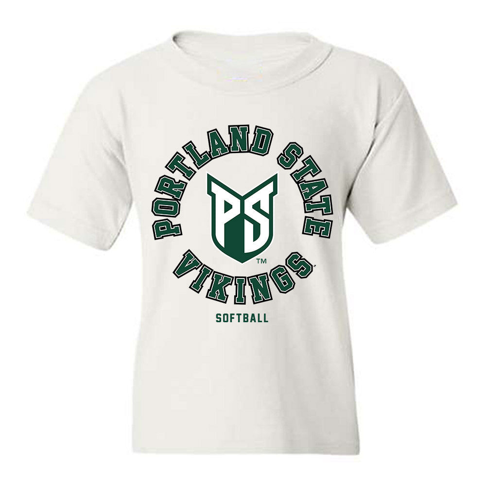 Portland State - NCAA Softball : Elise Sanchez - Classic Shersey Youth T-Shirt-0