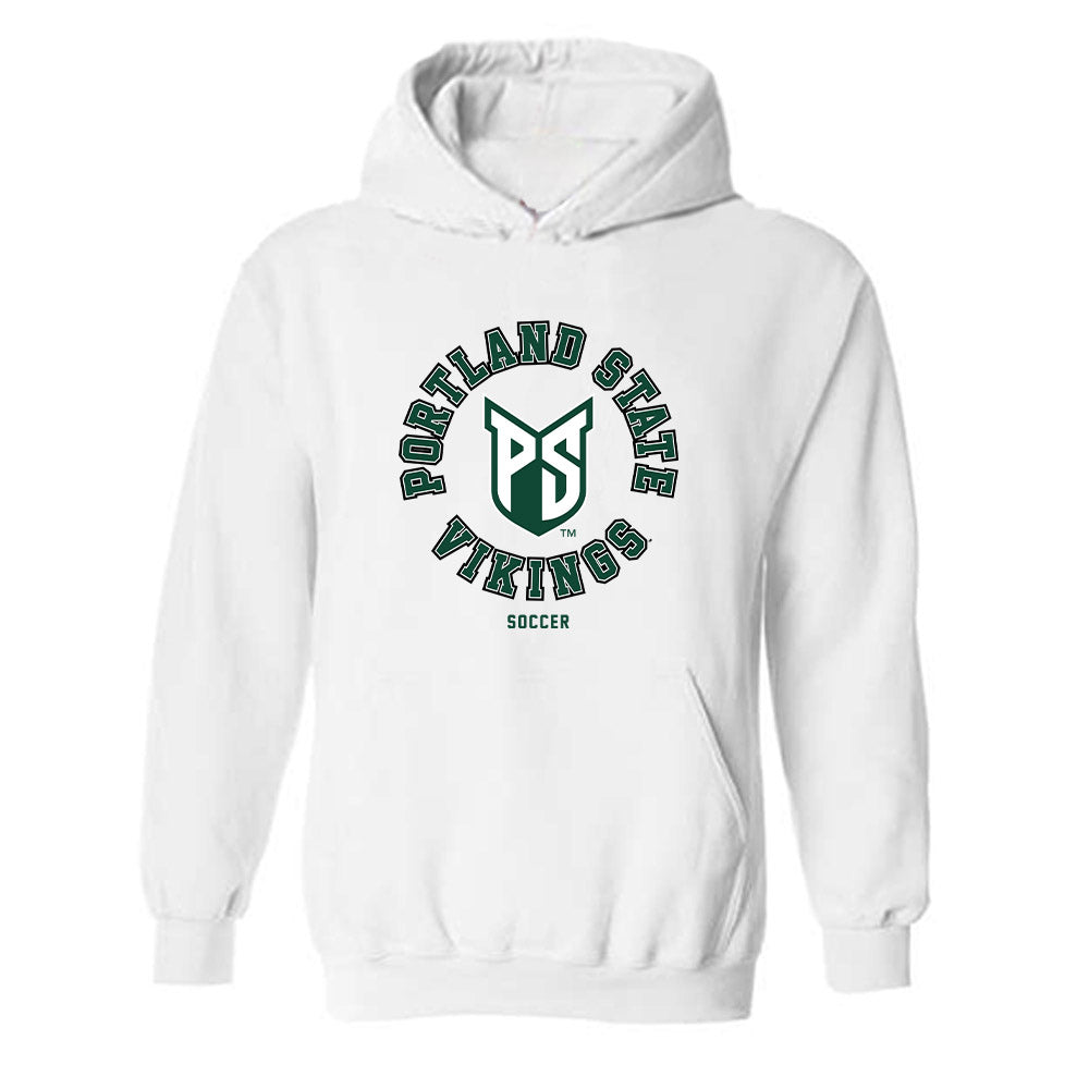 Portland State - NCAA Women's Soccer : Addison Sebren - Classic Shersey Hooded Sweatshirt-0