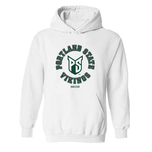 Portland State - NCAA Women's Soccer : Addison Sebren - Classic Shersey Hooded Sweatshirt-0