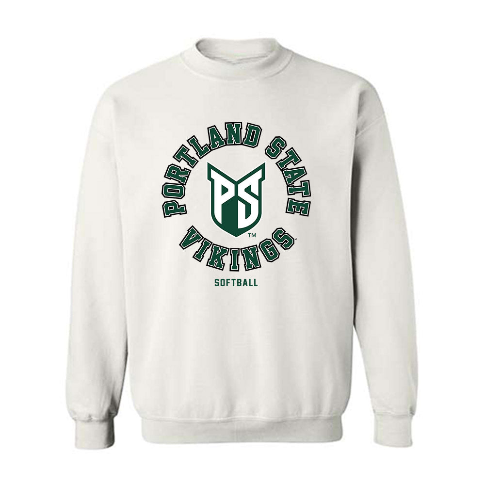 Portland State - NCAA Softball : Anna Jardin - Classic Shersey Crewneck Sweatshirt-0