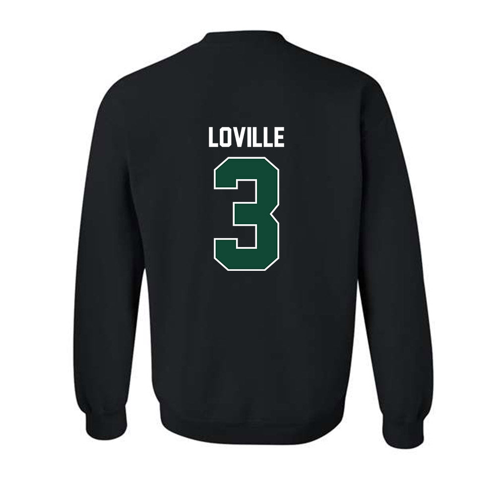 Portland State - NCAA Football : Terence Loville - Classic Shersey Crewneck Sweatshirt-1