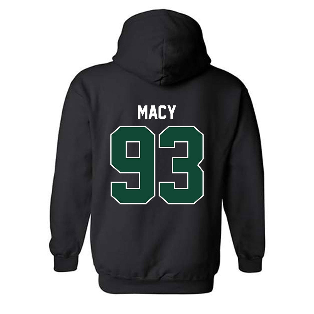 Portland State - NCAA Football : Oliver Macy - Classic Shersey Hooded Sweatshirt-1