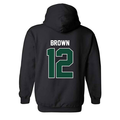 Portland State - NCAA Women's Basketball : Kyleigh Brown - Classic Shersey Hooded Sweatshirt-1