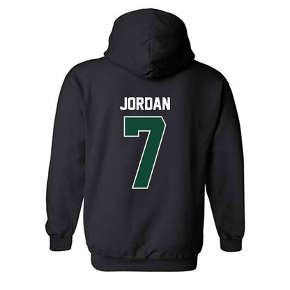 Portland State - NCAA Football : CJ Jordan - Classic Shersey Hooded Sweatshirt-1