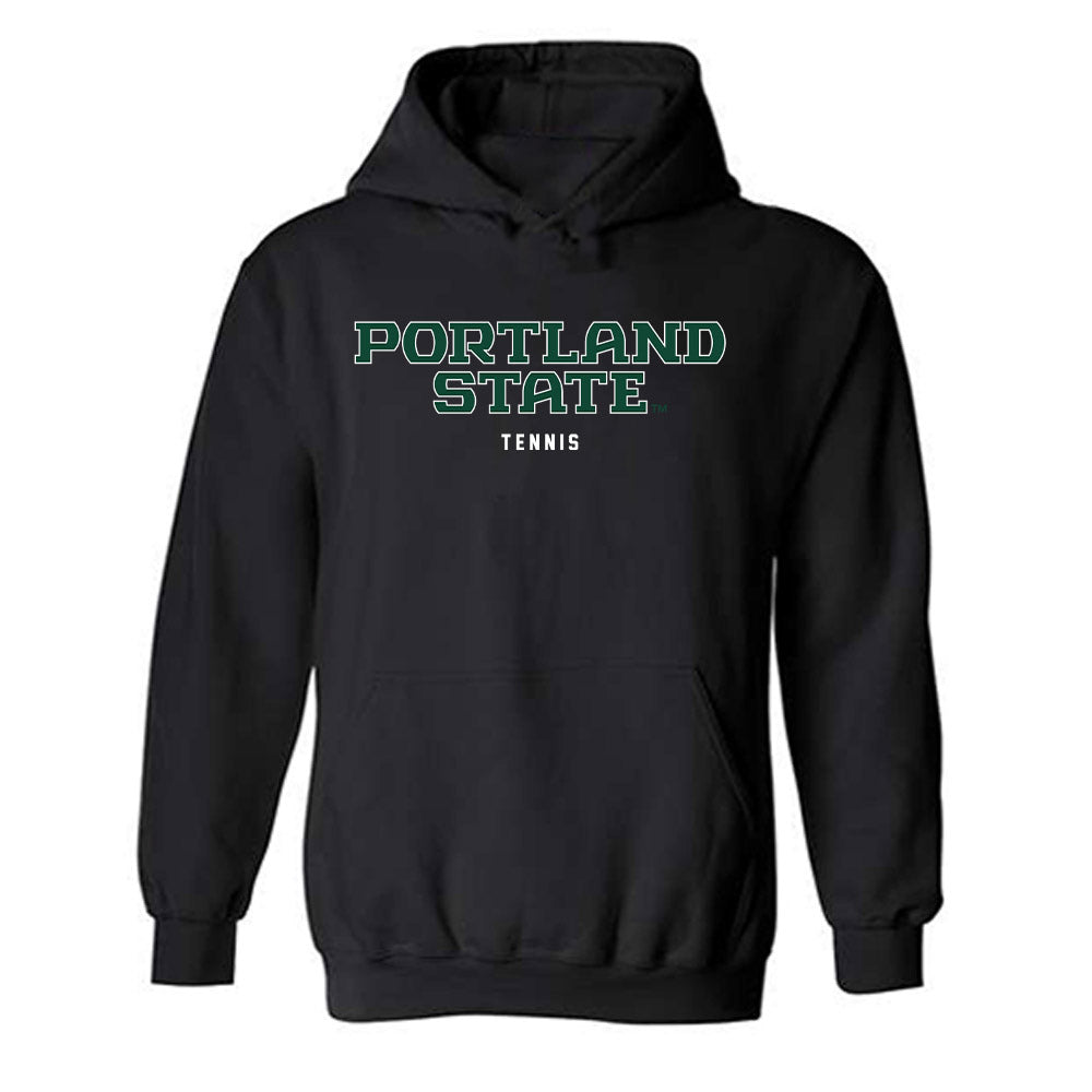 Portland State - NCAA Women's Tennis : Hana Abdelhamid - Classic Shersey Hooded Sweatshirt-0