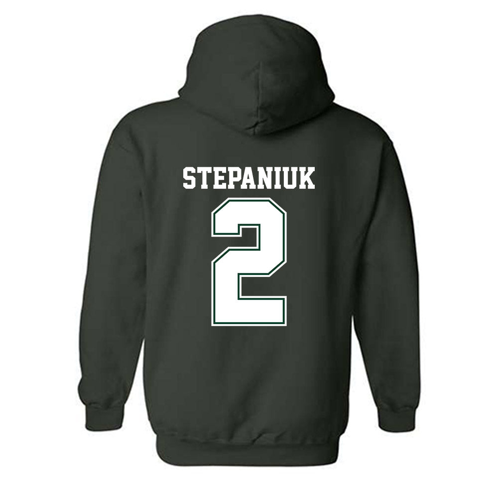 Portland State - NCAA Women's Volleyball : Paige Stepaniuk - Classic Shersey Hooded Sweatshirt-1