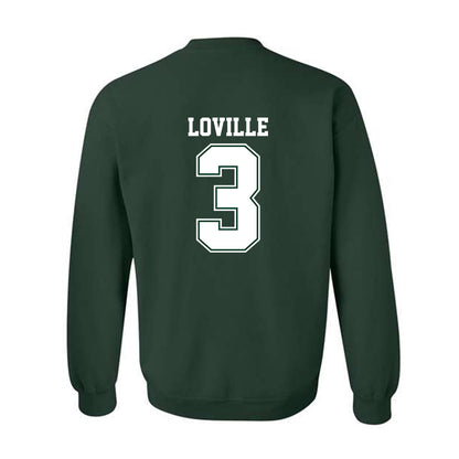Portland State - NCAA Football : Terence Loville - Classic Shersey Crewneck Sweatshirt-1