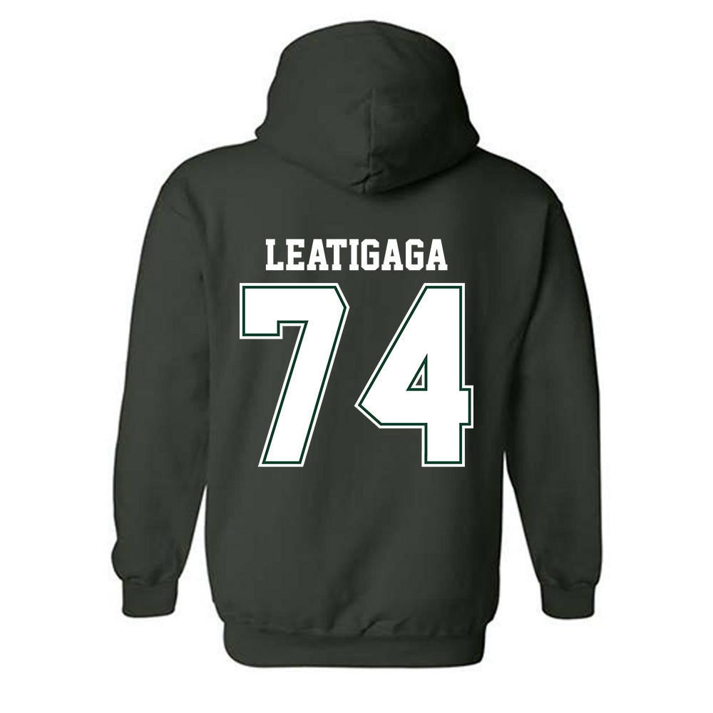 Portland State - NCAA Football : Pule Leatigaga - Classic Shersey Hooded Sweatshirt
