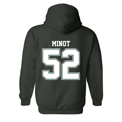 Portland State - NCAA Football : James Minot - Classic Shersey Hooded Sweatshirt-1