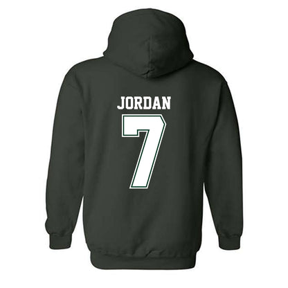 Portland State - NCAA Football : CJ Jordan - Classic Shersey Hooded Sweatshirt-1