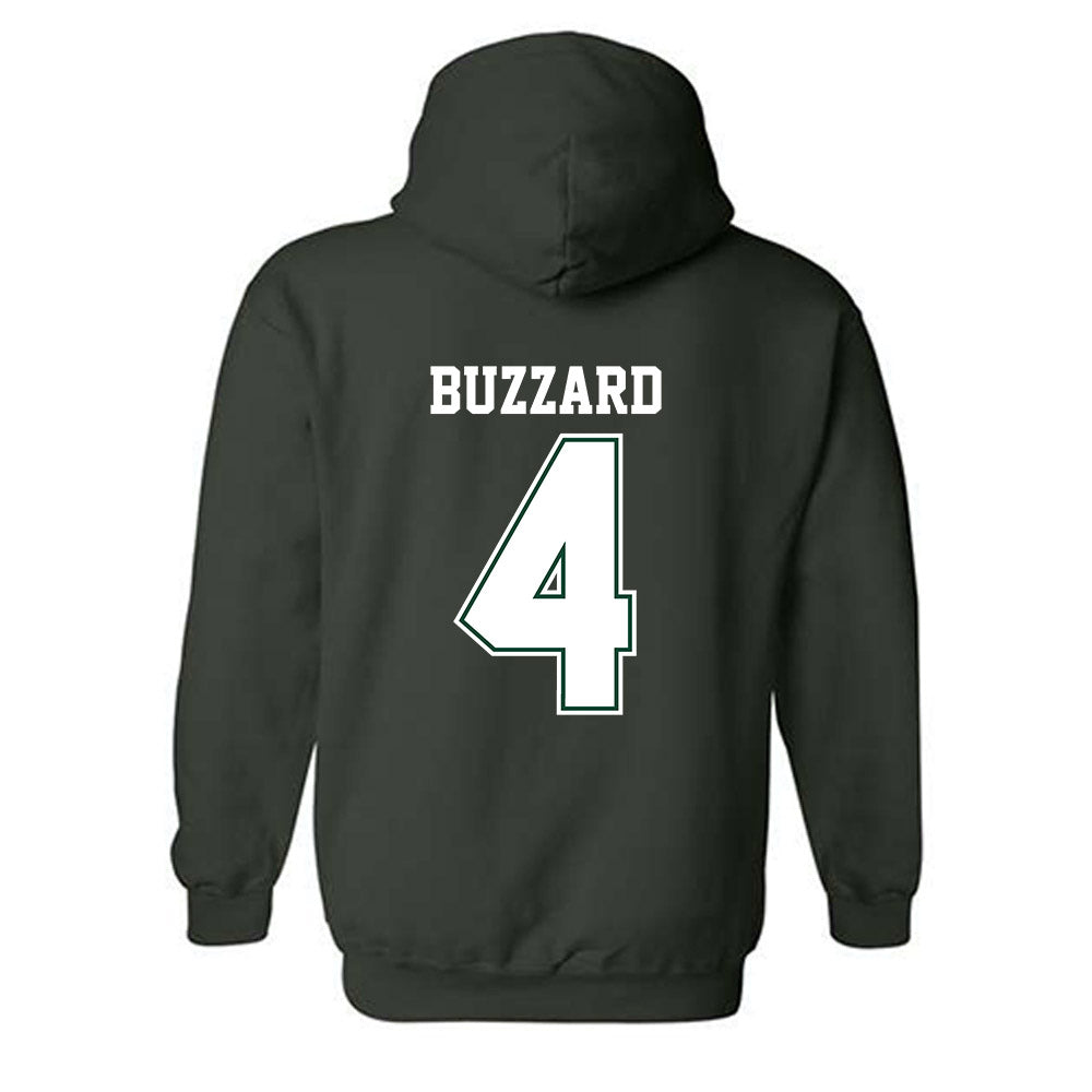 Portland State - NCAA Women's Basketball : Sophie Buzzard - Classic Shersey Hooded Sweatshirt-1