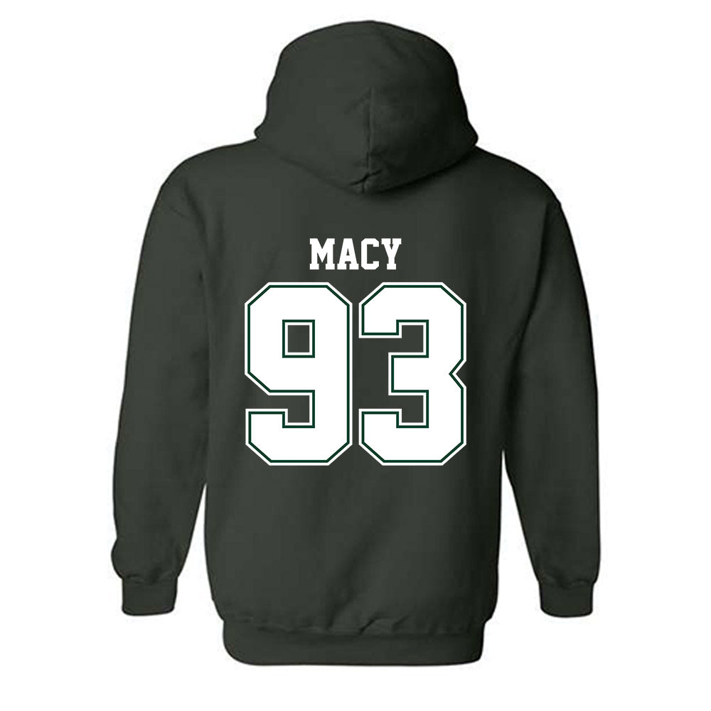 Portland State - NCAA Football : Oliver Macy - Classic Shersey Hooded Sweatshirt-1