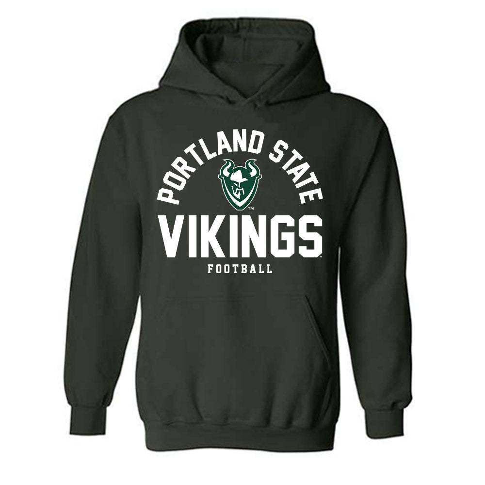 Portland State - NCAA Football : Slade Shufelt - Classic Shersey Hooded Sweatshirt-0