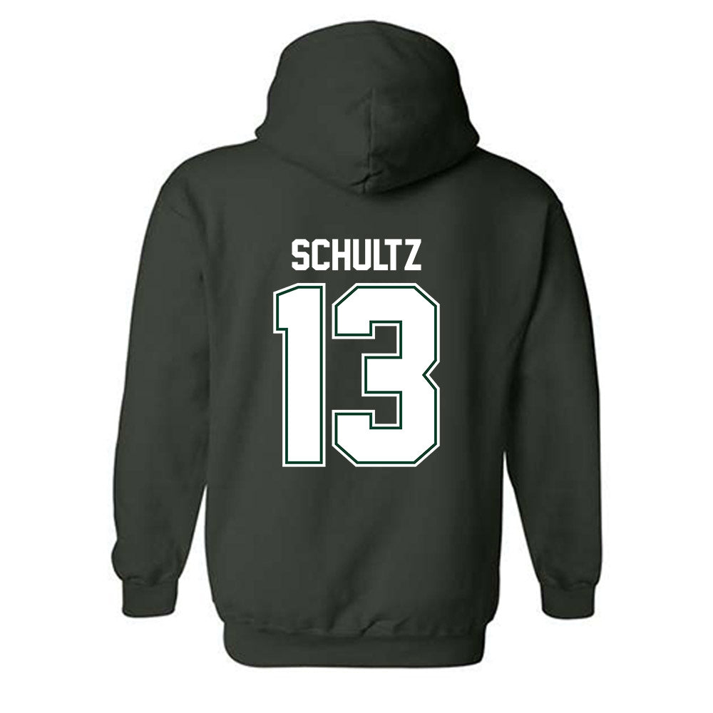 Portland State - NCAA Football : Eddy Schultz - Classic Shersey Hooded Sweatshirt-1