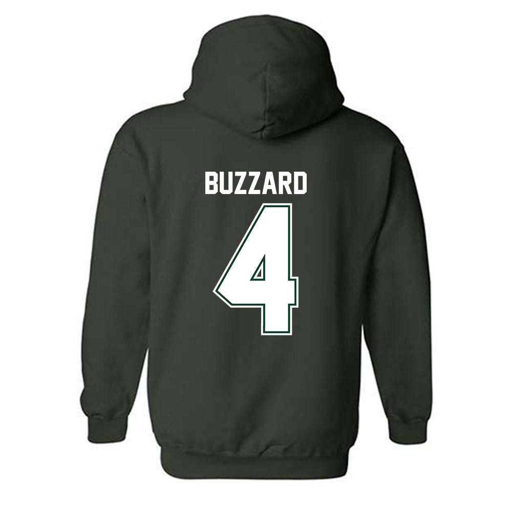 Portland State - NCAA Women's Basketball : Sophie Buzzard - Classic Shersey Hooded Sweatshirt-1