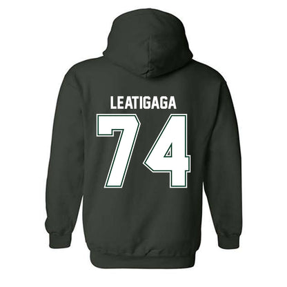 Portland State - NCAA Football : Pule Leatigaga - Classic Shersey Hooded Sweatshirt