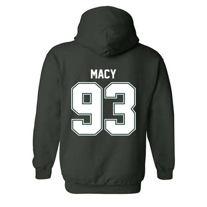 Portland State - NCAA Football : Oliver Macy - Classic Shersey Hooded Sweatshirt-1