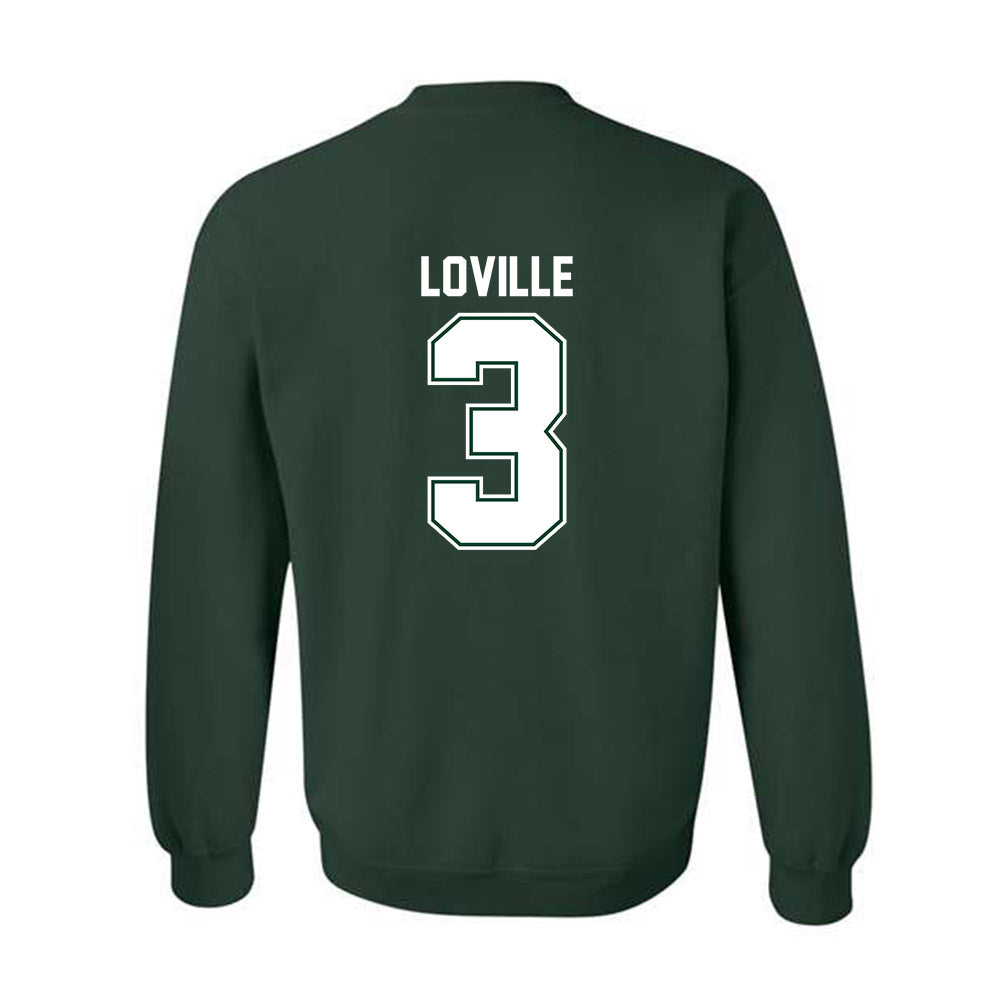 Portland State - NCAA Football : Terence Loville - Classic Shersey Crewneck Sweatshirt-1