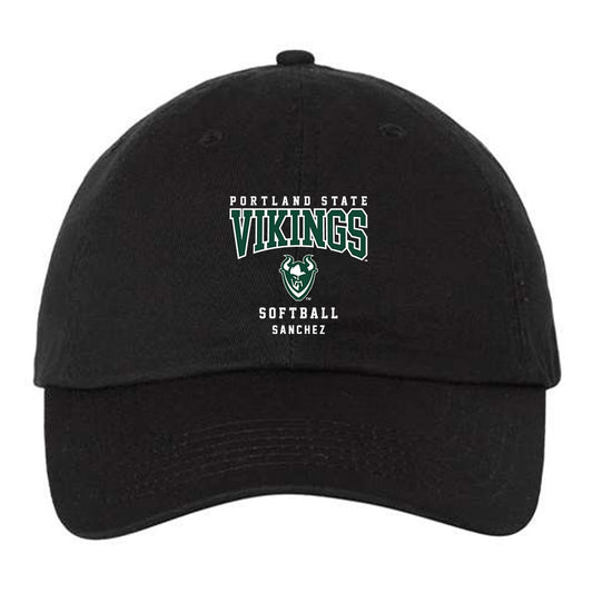 Portland State - NCAA Softball : Elise Sanchez - Dad Hat-0