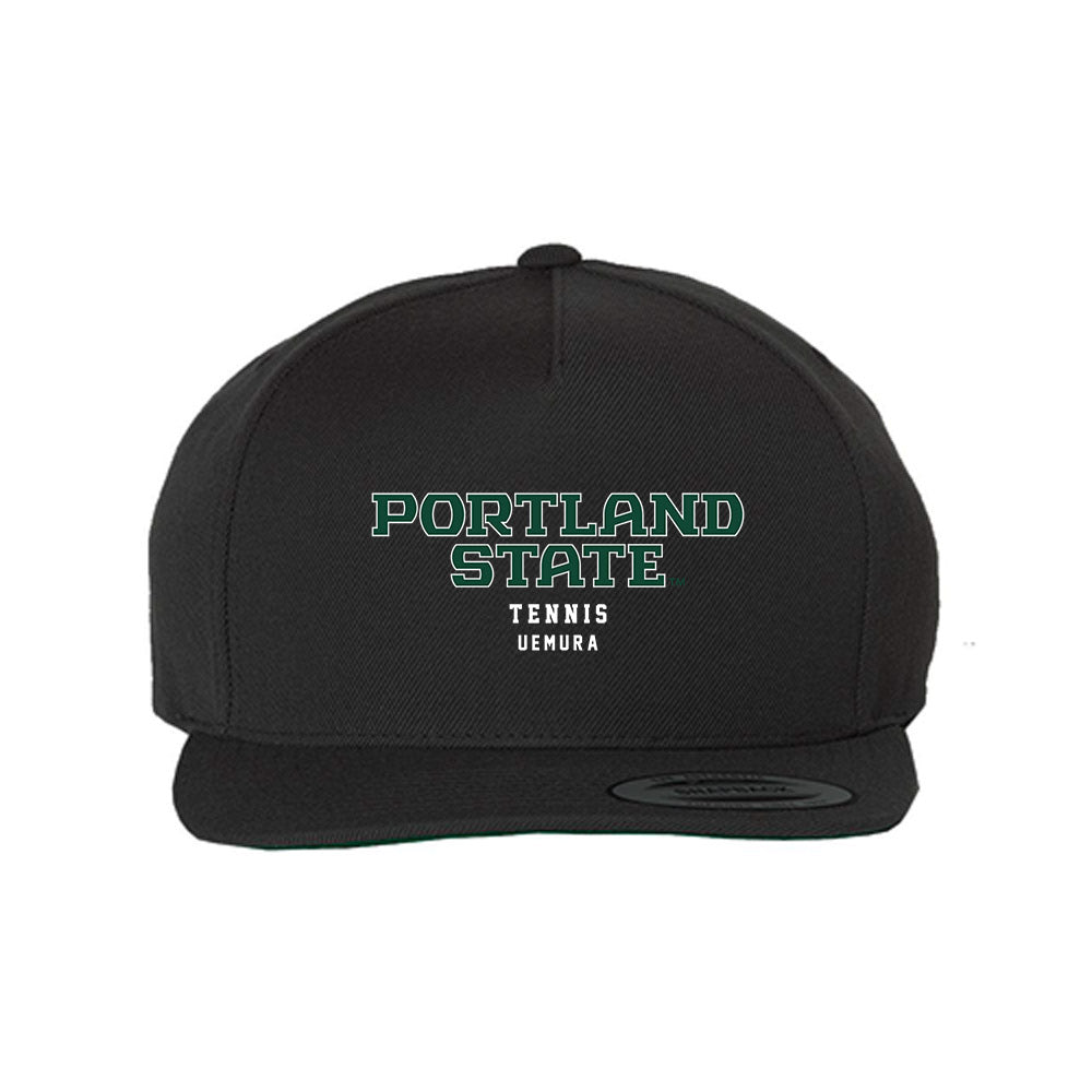 Portland State - NCAA Women's Tennis : Nene Uemura - Snapback Hat-0