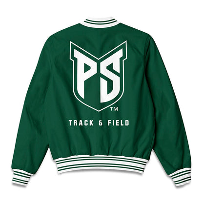 Portland State - NCAA Women's Track & Field : Riley Amarillas - Bomber Jacket-1