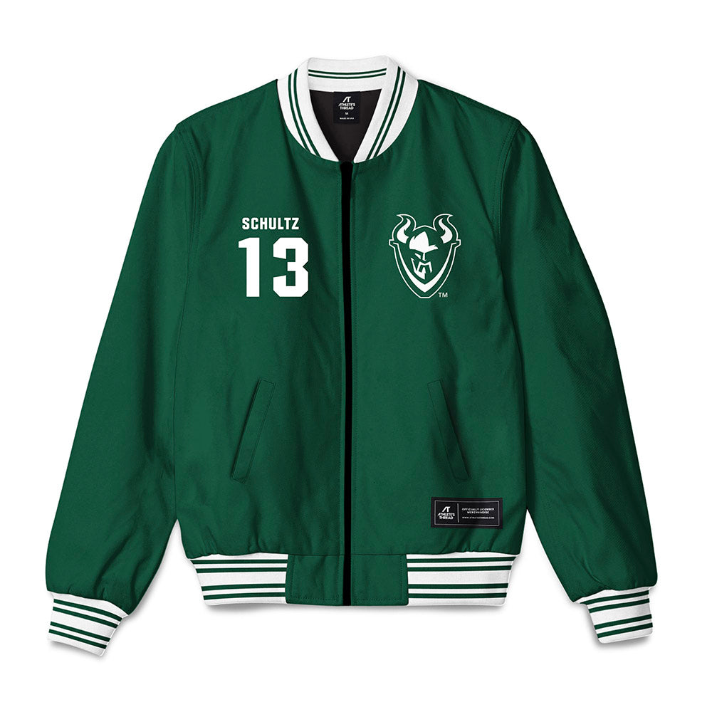 Portland State - NCAA Football : Eddy Schultz - Bomber Jacket-0