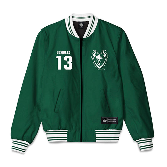 Portland State - NCAA Football : Eddy Schultz - Bomber Jacket-0
