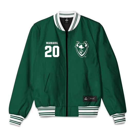 Portland State - NCAA Football : Carsten Mamaril - Bomber Jacket-0