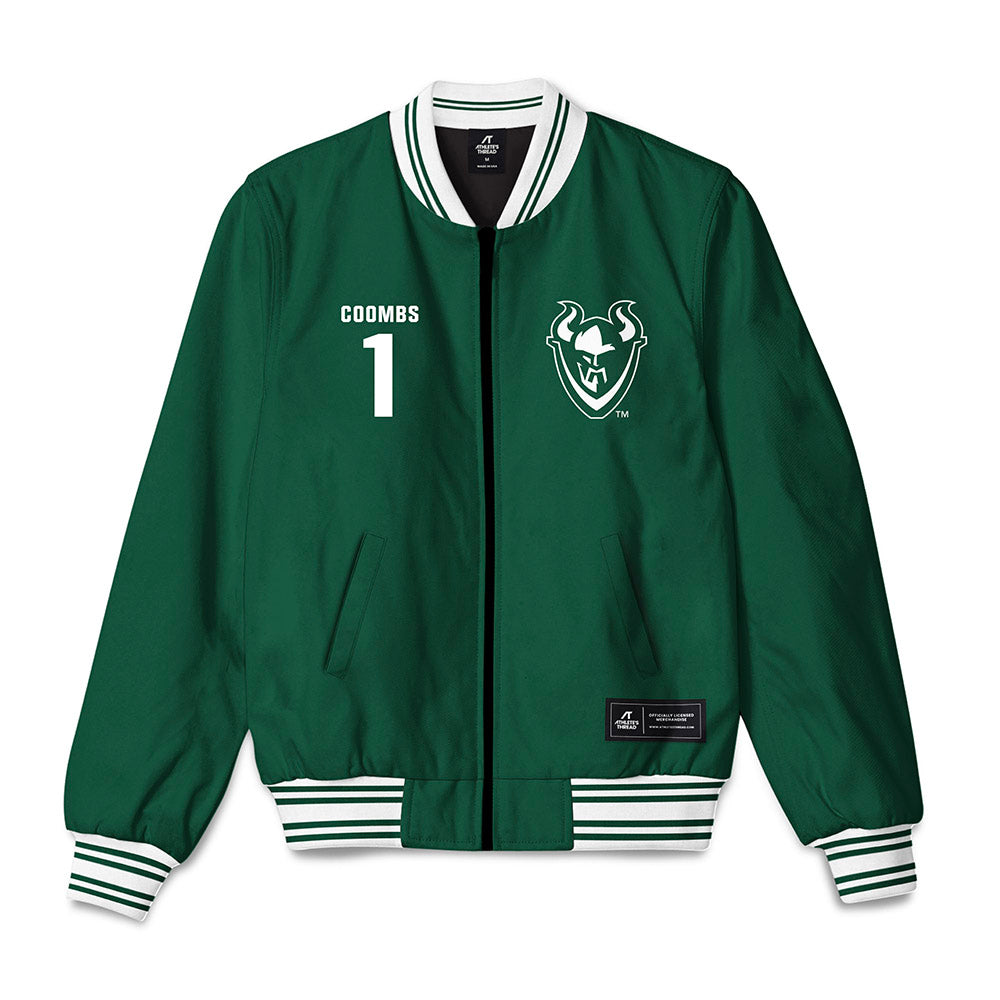Portland State - NCAA Softball : Jacobi Coombs - Bomber Jacket-0